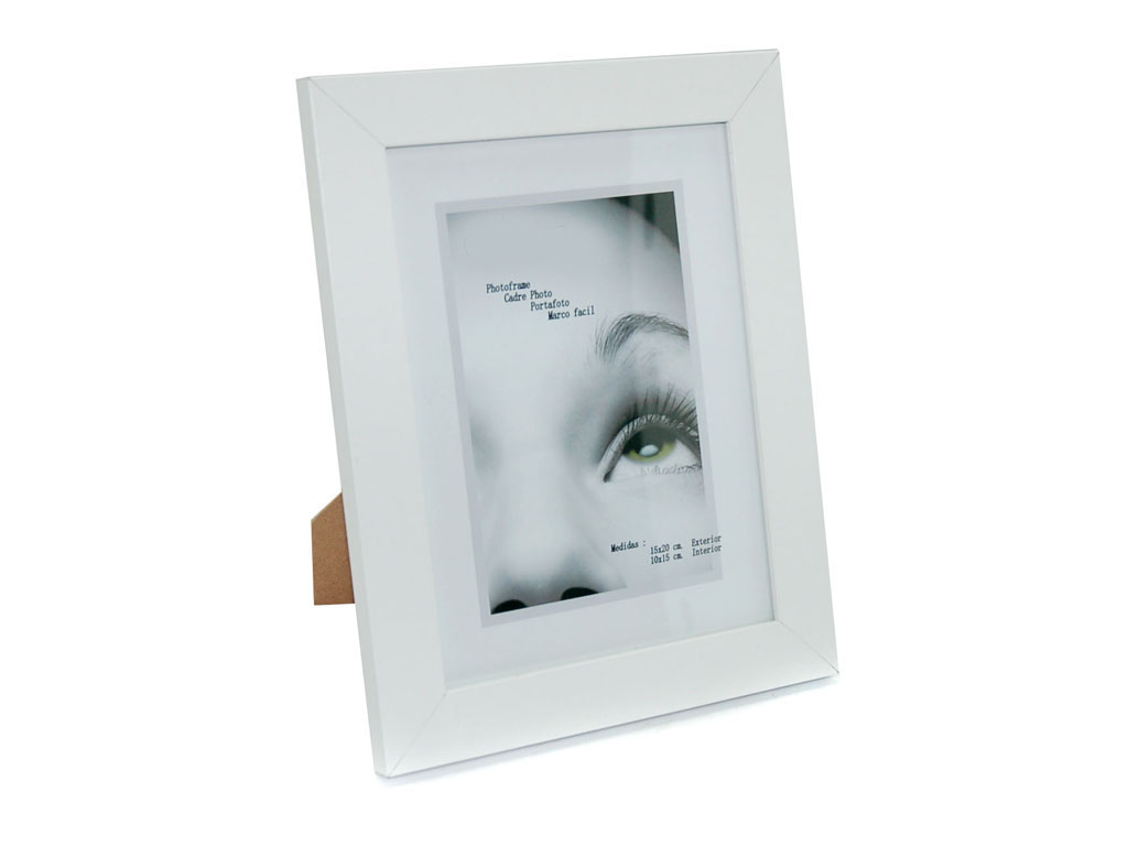 MDF PHOTO FRAME 30X40 WHITE cod. 3500414