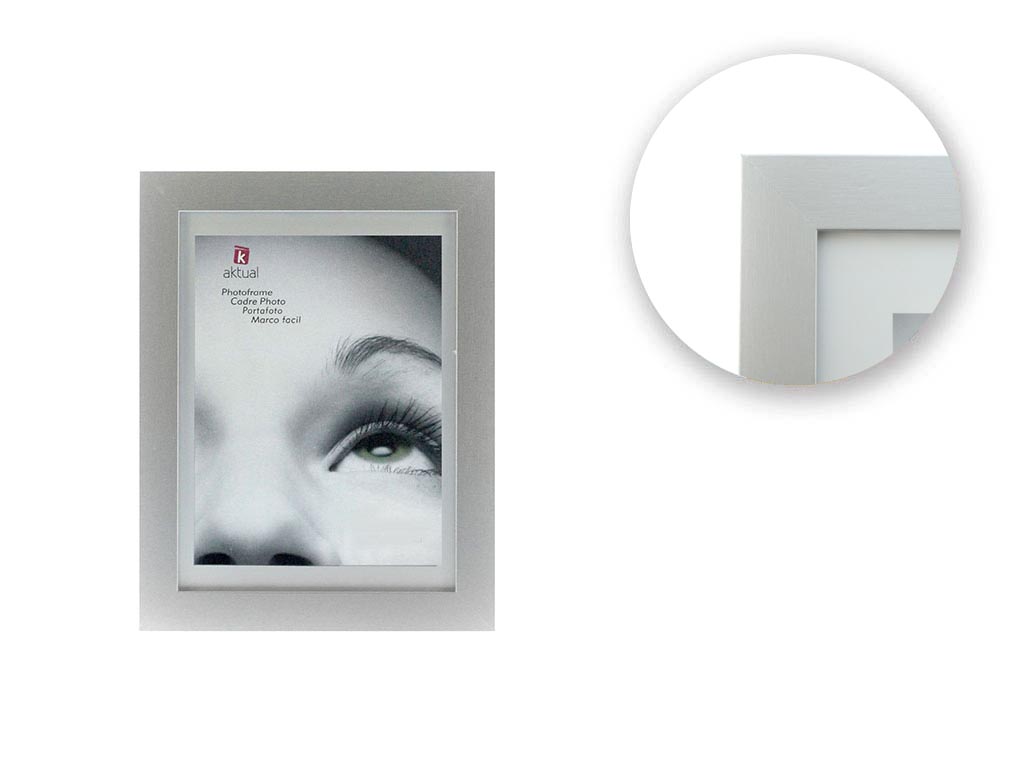 PORTAFOTO MDF 15x20 ARGENTO cod. 3501109